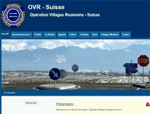Tablet Screenshot of ovr-suisse.ch
